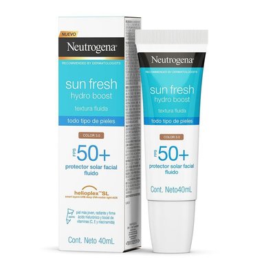 CREMA NEUTROGENA HYDRO BOOST + PROTECTOR SOLAR TONO MEDIO - 3