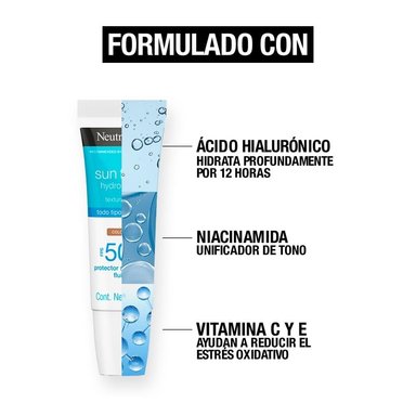 CREMA NEUTROGENA HYDRO BOOST + PROTECTOR SOLAR TONO MEDIO - 5