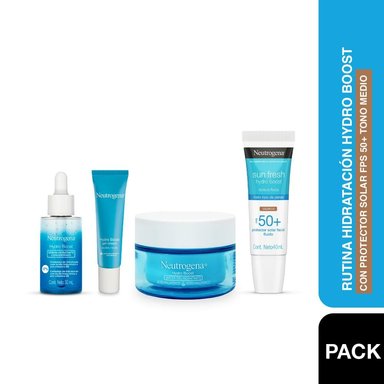 RUTINA HIDRATACIÓN HYDRO BOOST + PROTECTOR SOLAR TONO MEDIO - 1