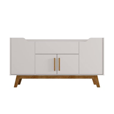 APARADOR HOGA FUTURE BUFFET BLANCO INVIERNO CANELA - 1