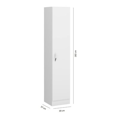 ESTANTE ORGANIZADOR CON PUERTA MIA BLANCO - 4