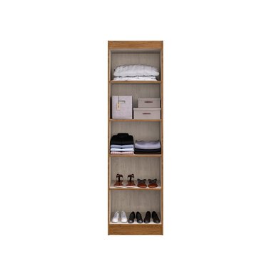 ARMARIO MULTIUSO 2 PUERTAS IBIZA CANELA BLANCO INVIERNO - 4