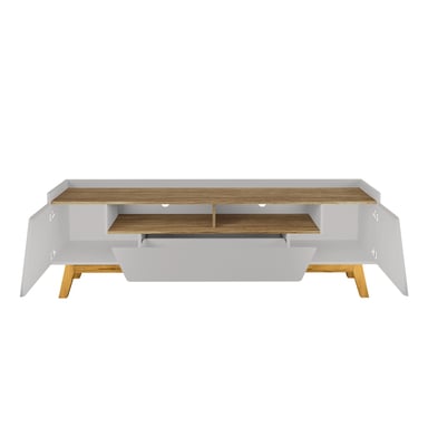 RACK TV 75' HOGA FLORENCIA BLANCO INVIERNO CANELA - 6