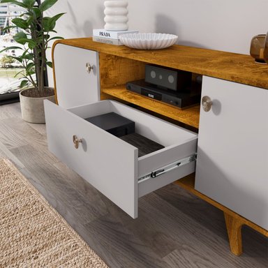 RACK TV 55' HOGA NORONHA NATURAL BLANCO INVIERNO - 4