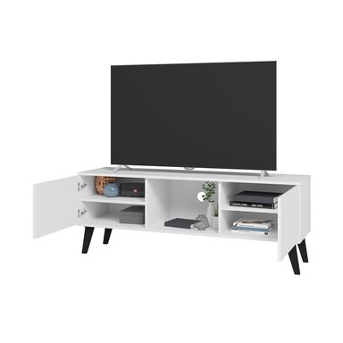RACK TV 55' 2 PUERTAS HOGA BLANCO - 4