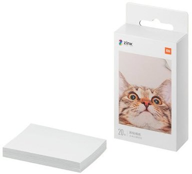 MI PORTABLE PHOTO PRINTER PAPER 2X3 PULGADAS, 20 PAPELES | Blanco - 1