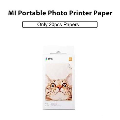 MI PORTABLE PHOTO PRINTER PAPER 2X3 PULGADAS, 20 PAPELES | Blanco - 2