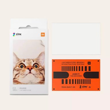 MI PORTABLE PHOTO PRINTER PAPER 2X3 PULGADAS, 20 PAPELES | Blanco - 4