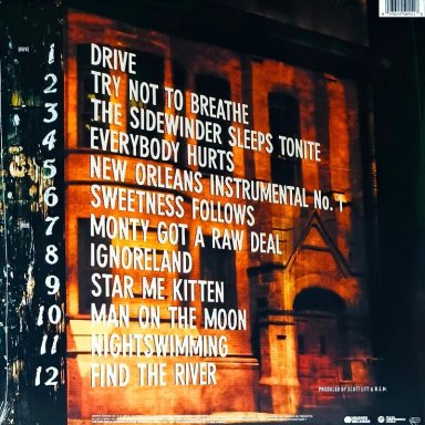 VINILO - R.E.M. - AUTOMATIC FOR THE PEOPLE - PLAZA INDEPENDENCIA 2023 - 2