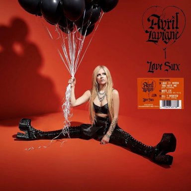 VINILO - AVRIL LAVIGNE - LOVE SUX (TRANSPARENT RED VINYL) - ELEKTRA/DTA 2022 - 1