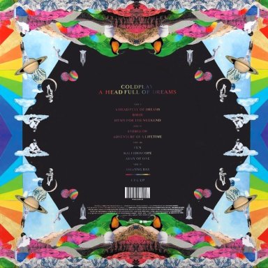 VINILO - COLDPLAY - A HEAD FULL OF DREAMS - PLAZA INDEPENDENCIA 2023  - 2