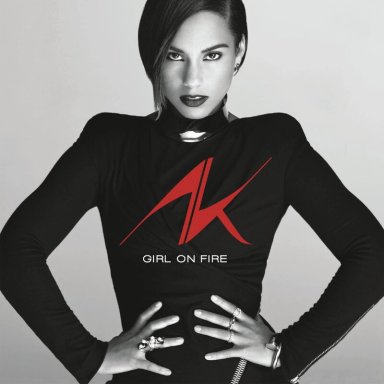 VINILO - ALICIA KEYS - GIRL ON FIRE - RCA 2012 - 1