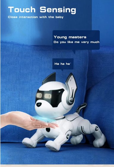 ROBOT MARAVILLAS VALDIVIA PERRO CONTROL REMOTO SMART DOG BAILA SONIDO - 8