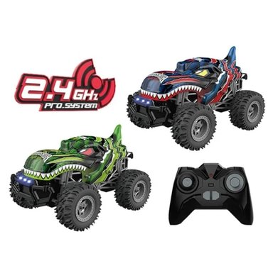 AUTO GRAN DINOSAURIO CONTROL REMOTO 2,4 GHZ  1:14, LUCES VERDE - 5