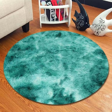 ALFOMBRAS PELUDA TIPO SHAGGI REDONDA 150CM - 1