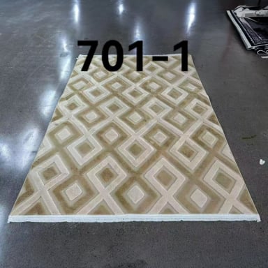 ALFOMBRA JACQUARD BICOLOR 150X200CM ANTIDESLIZANTE - 1