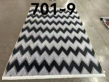 ALFOMBRA JACQUARD BICOLOR 180X200CM ANTIDESLIZANTE - 1