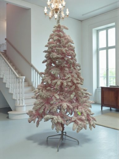 ARBOL NAVIDAD ROSADO DECORACION NAVIDEÑA 1,80CM SDS64 - 1