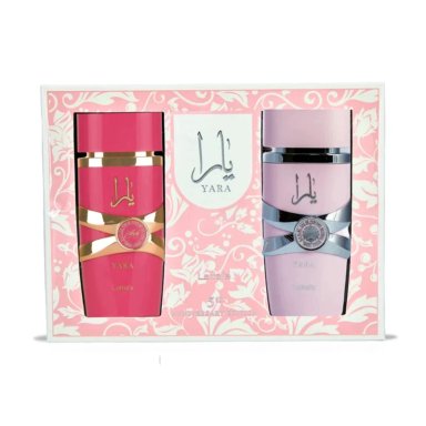 SET YARA + YARA CANDY LATTAFA EDP MUJER 100 ML - 1