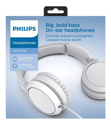 AUDÍFONOS PHILIPS ON EAR TAH4105WT00 - 5
