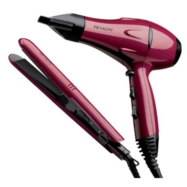 SET SECADOR DE CABELLO ALISADOR CONTROL FRIZZ REVLON - 1