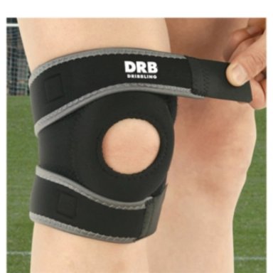 RODILLERA DRB ROTULIANA NEOPRENE ® ABIERTA AJUSTABLE VELCRO - 2