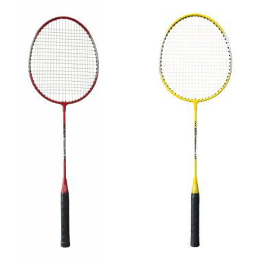 SET BÁDMINTON SUFIX ALUMINIO 2 RAQUETAS + 2 PLUMILLAS + FUNDA ® - 2