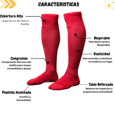 MEDIA DE FUTBOL DRB TALLA ADULTO - 3