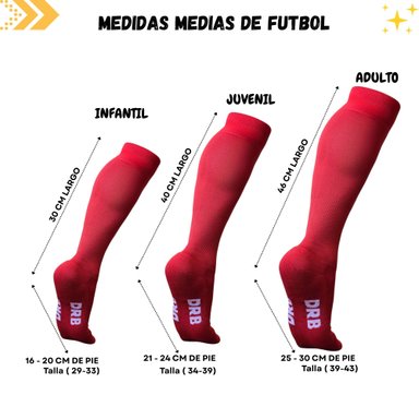 MEDIA DE FUTBOL DRB TALLA ADULTO - 5