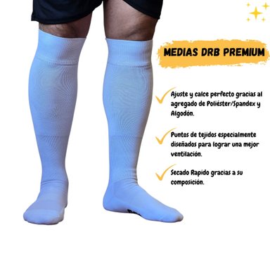 MEDIA DE FUTBOL DRB TALLA ADULTO - 2