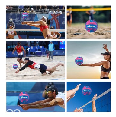 BALON VOLEIBOL BEACH MIKASA BV354TV - 5