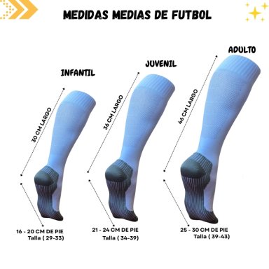 MEDIAS FUTBOL DEPORTIVAS JUVENIL - 4
