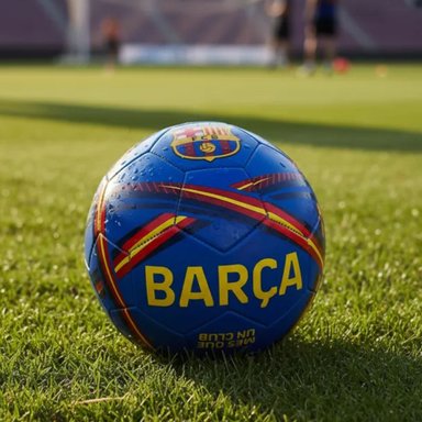 BALON DE FUTBOL BARCELONA OFICIAL N°5 - 6