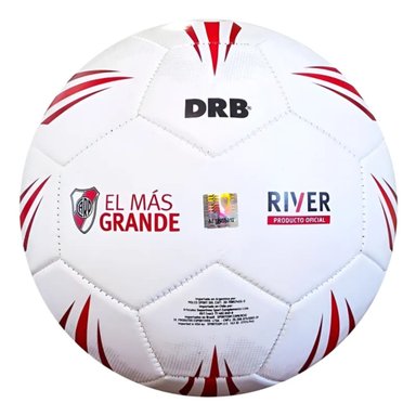 BALON FUTBOL DRB Nº5 OFICIAL RIVER PLATE - 5