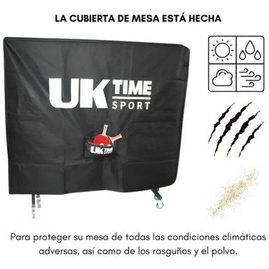 FUNDA MESA DE PING PONG UK TIME PVC 32 CM X 45 CM IMPERMEABLE ALTA DENSIDAD - 4