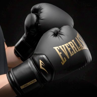 GUANTES BOXEO CUERO / POLIURETANO EVERLAST PROSTYLE ELITE V2 TRN NEGRO - 3