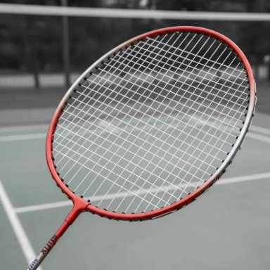 SET BÁDMINTON SUFIX ALUMINIO 2 RAQUETAS + 2 PLUMILLAS + FUNDA ® JUNIOR - 3