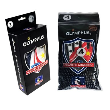 GUANTES DE ARQUERO OLYMPHUS COLO-COLO JUNIOR - 9