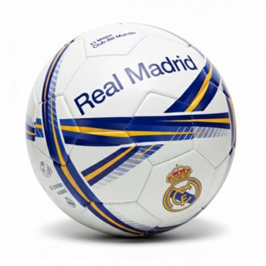 BALON DE FUTBOL REAL MADRID LIC. OFICIAL DRB - 3