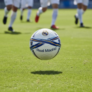 BALON DE FUTBOL REAL MADRID LIC. OFICIAL DRB - 6