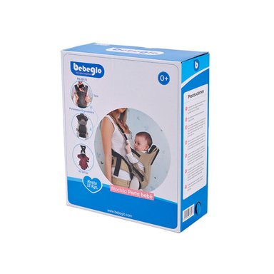 PORTABEBÉ BEBEGLO BEBÉGLO RS-80170-1 GRIS - 4