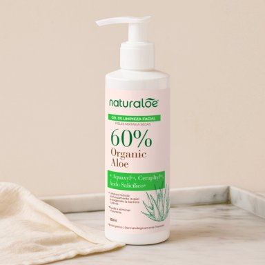 GEL LIMPIADOR ROSTRO NATURALOE PIEL MIXTA A SECA 250 ML - 2