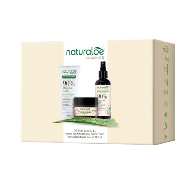 SET NATURALOE CREMA DIA + MIST FACIAL + GEL HIDRATANTE - 2