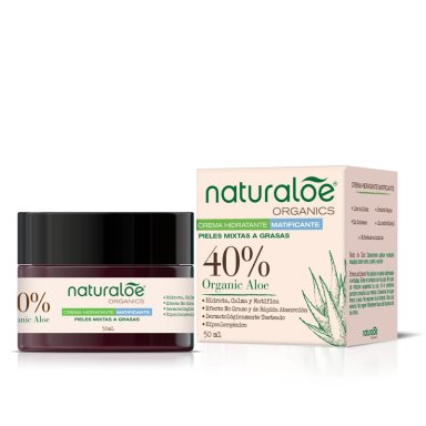 CREMA HIDRATANTE MATIFICANTE PIELES MIXTA A GRASA NATURALOE - 1