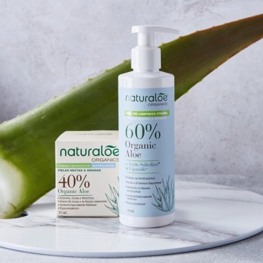CREMA HIDRATANTE MATIFICANTE PIELES MIXTA A GRASA NATURALOE - 2