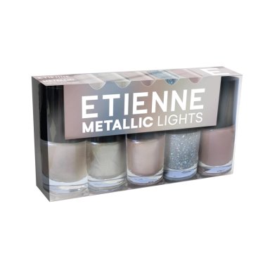 ETIENNE SET DE ESMALTES LIGHTS METALLICS - 1
