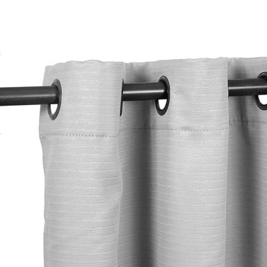 SET CORTINA BLACKOUT EMB. 8PZAS ARG. 140X220 GRIS FRUTILLAR - 2