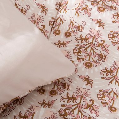 PLUMON ESTAMPADO HATHA 2 PLAZAS ROSA - 3