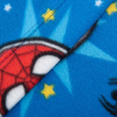 SABANA POLAR 1.5 PLAZAS SPIDERMAN ESTRELLA - 2