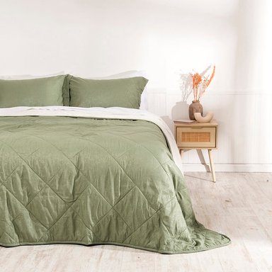 PLUMON EMBOSS+SHERPA 2 PLAZAS VERDE - 1